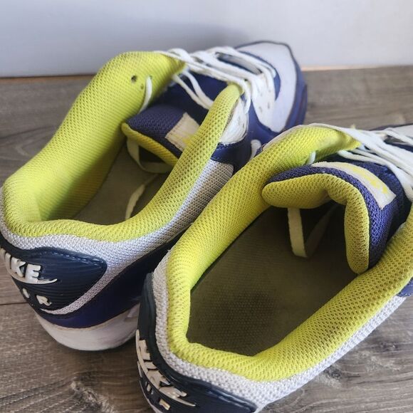 2010 Nike Air Max 90 Wicket Purple Athletic‎ Shoes Sneakers Mens Size 10.5 READ main image 10